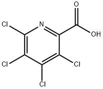 Tetrachloropyridine-2-carboxylic acid Structural