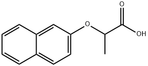 2-(2-NAPHTHYLOXY)PROPANOIC ACID Structural