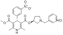 Barnidipine hydrochloride Structural