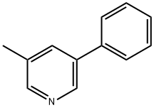 3-METHYL-5-PHENYLPYRIDINE Structural