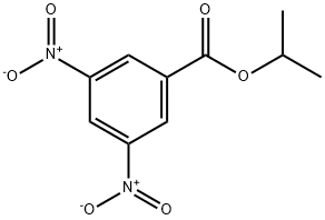 Benzoic acid, 3,5-dinitro-, 1-Methylethyl ester Structural