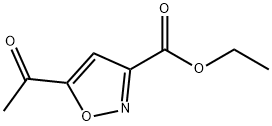 ETHYL 5-ACETYLISOXASOLE-3-CARBOXYLATE Structural