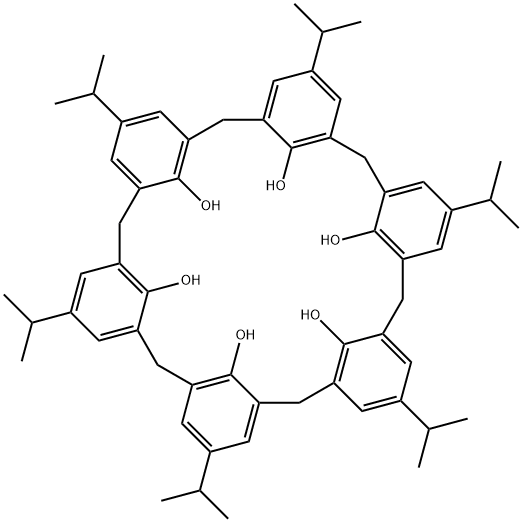 P-ISOPROPYLCALIX[6]ARENE Structural