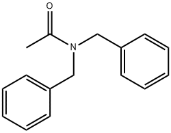 N,N-bis(phenylmethyl)acetamide Structural