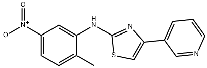 N-(2-Methyl-5-nitrophenyl)-4-(3-pyridinyl)-2-thiazolamine