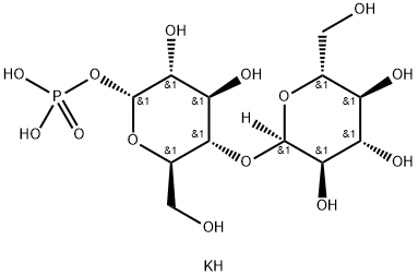 ALPHA-D(+)MALTOSE 1-PHOSPHATE DIPOTASSIUM SALT Structural