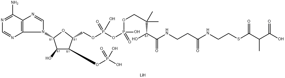 METHYLMALONYL COENZYME A LITHIUM Structural