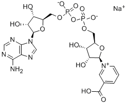 DEAMIDO NAD SODIUM SALT Structural