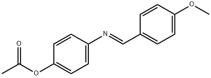 N-(4-METHOXYBENZYLIDENE)-4-ACETOXYANILINE