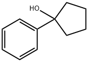 1-PHENYL-1-CYCLOPENTANOL Structural