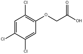 2,4,5-TRICHLOROPHENOXY-ACETIC ACID-RING-UL-14C Structural