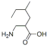 Hexanoic  acid,  2-(aminomethyl)-4-methyl- Structural