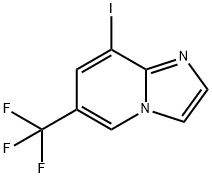 IMidazo[1,2-a]pyridine, 8-iodo-6-(trifluoroMethyl)- Structural