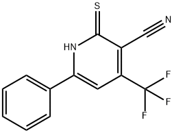 2-MERCAPTO-6-PHENYL-4-(TRIFLUOROMETHYL)NICOTINONITRILE