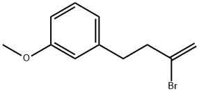 2-BROMO-4-(3-METHOXYPHENYL)-1-BUTENE Structural