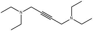 N,N,N',N'-TETRAETHYL-2-BUTYNE-1,4-DIAMINE Structural