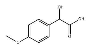 4-METHOXYMANDELIC ACID Structural