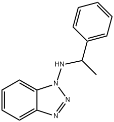 alpha-methylbenzylaminobenzotriazole Structural