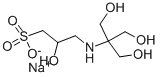 3-[N-Tris(hydroxymethyl)methylamino]-2-hydroxypropanesulfonic acid sodium salt Structural