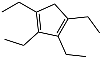 1,2,3,4-TETRAETHYL-1,3-CYCLOPENTADIENE Structural