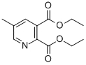 5-Methylpyridine-2,3-dicarboxylatediethylester Structural