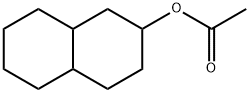 decahydro-2-naphthoacetate Structural