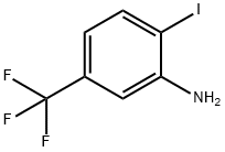 3-Amino-4-iodobenzotrifluoride Structural