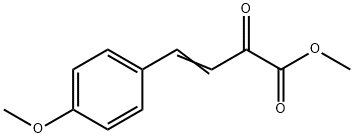 Methyl 4-(4-methoxyphenyl)-2-oxobut-3-enoate Structural