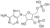 [5-(6-aminopurin-9-yl)-4-hydroxy-3-phosphonooxy-oxolan-2-yl]methoxyphosphonic acid Structural