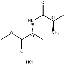 H-D-ALA-D-ALA-OME HCL Structural