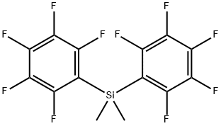 BIS(PENTAFLUOROPHENYL)DIMETHYLSILANE Structural