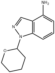 4-Amino-1-(tetrahydropyranyl)-1H-indazole