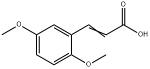 2,5-Dimethoxycinnamic acid Structural