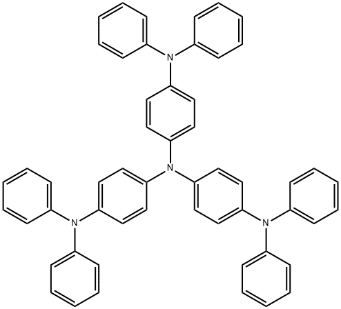 4,4'4"-Tris(N,N-diphenylamino)triphenylamine Structural