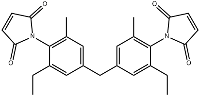 BIS(3-ETHYL-5-METHYL-4-MALEIMIDOPHENYL)METHANE Structural