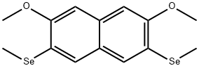 2,7-DIMETHOXY-3,6-BIS(METHYLSELENO)-NAPHTHALENE