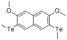 2,7-DIMETHOXY-3,6-BIS(METHYLTELLURO)-NAPHTHALENE