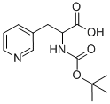 2-TERT-BUTOXYCARBONYLAMINO-3-PYRIDIN-3-YL-PROPIONIC ACID Structural