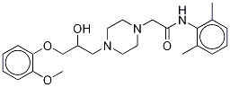 Ranolazine-d3 Structural