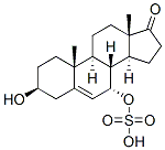Androst-5-en-17-one, 3-hydroxy-7-(sulfooxy)-, (3beta,7alpha)- (9CI) Structural