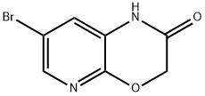 7-BROMO-1H-PYRIDO[2,3-B][1,4]OXAZIN-2(3H)-ONE Structural