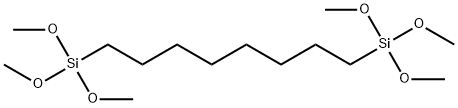 1,8-bis(trimethoxysily)octane Structural