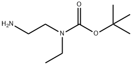 tert-Butyl (2-aminoethyl)(ethyl)carbamate Structural