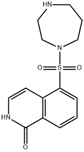 1-[(1,2-DIHYDRO-1-OXO-5-ISOQUINOLINYL)SULFONYL]HEXAHYDRO-1H-1,4-DIAZEPINE Structural