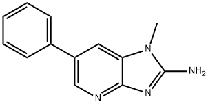 2-AMINO-1-METHYL-6-PHENYLIMIDAZO[4,5-B]PYRIDINE Structural