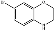 7-Bromo-3,4-dihydro-2H-benzo[1,4]oxazine Structural