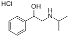 2-ISOPROPYLAMINO-1-PHENYL-ETHANOL HYDROCHLORIDE Structural