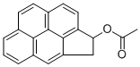 3-Acetoxy-3,4-dihydrocyclopenta(cd)pyrene Structural