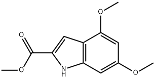 METHYL 4,6-DIMETHOXY-2-INDOLECARBOXYLATE Structural