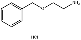 2-(BENZYLOXY)-1-ETHANAMINE HYDROCHLORIDE Structural